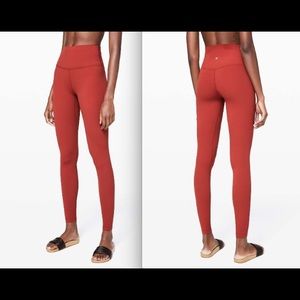 Lululemon Align Pant 28 Cayenne In Sz 8 